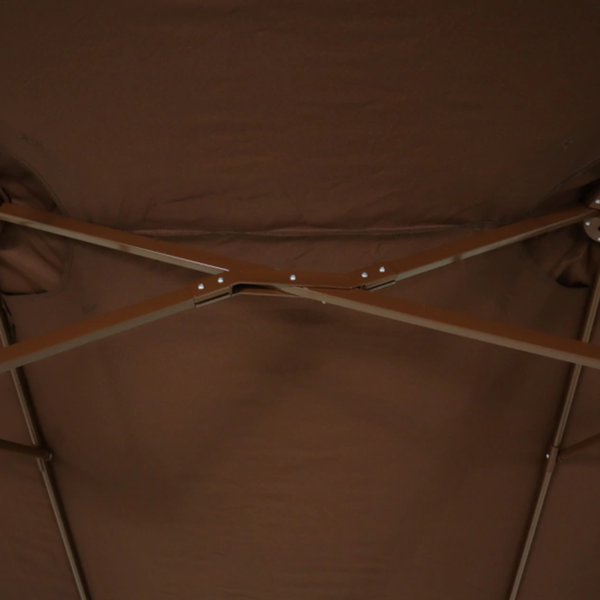 Ombrellone Central Retangular Quiosque Oversize 4,50m Marrom 12412 Bel Fix-189a649a-ec7f-4890-9ae3-52c0c18b1398
