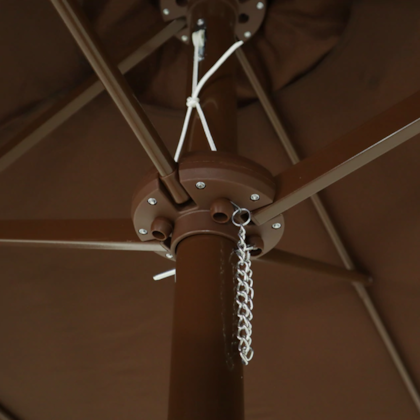 Ombrellone Central Retangular Quiosque Oversize 4,50m Marrom 12412 Bel Fix-f7f944af-4132-4816-9a05-8ffb4fd19e3d