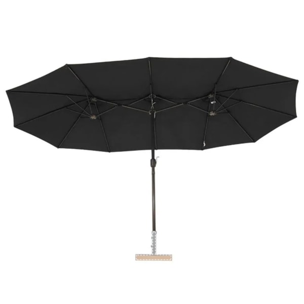 Ombrellone Central Retangular Quiosque Oversize 4,50m Preto 12407 Bel Fix-ace46776-de62-40d7-a858-0e267a7b8f63