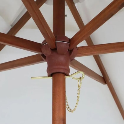 Ombrellone Itapema Bagum Haste de Madeira 2,00m Branco 201601 Bel Fix-6943593b-428d-480d-aad3-0dd688661c3c