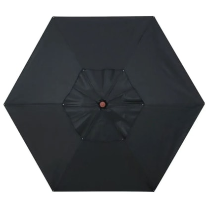 Ombrellone Itapema Bagum Haste de Madeira 2,00m Preto 201607 Bel Fix-c159347e-e46f-4d72-b641-b584f12c7d7f