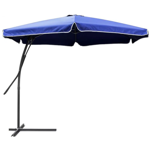 Ombrellone Lateral Suspenso Regulável com Alavanca 3,0m Azul 331340 Kala-9b353d6e-509a-4036-81c8-e74b7bee632c