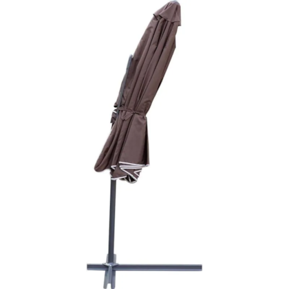 Ombrellone Lateral Suspenso Regulável com Alavanca 3,0m Marrom 331332 Kala-f74c1577-8e0c-445b-a2fc-2c96a6bc469f