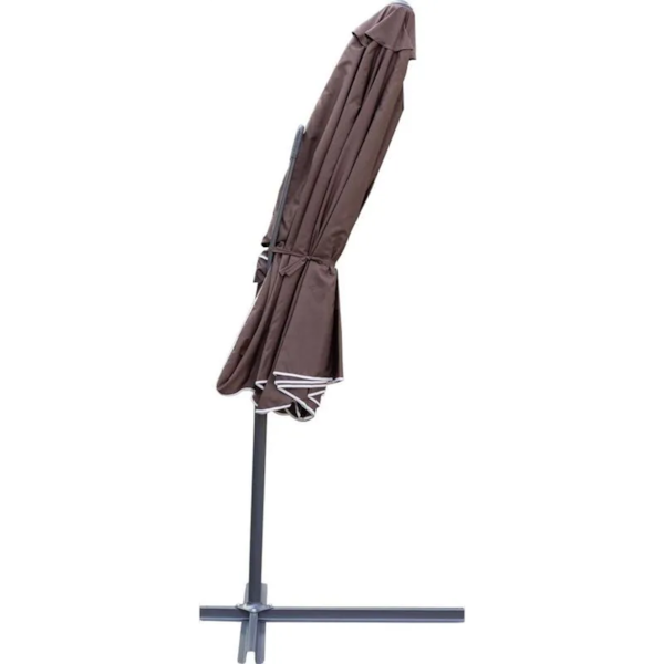 Ombrellone Lateral Suspenso Regulável com Alavanca 3,0m Marrom 331332 Kala-84bfdccf-8b84-4e85-b6d7-044a7798815b