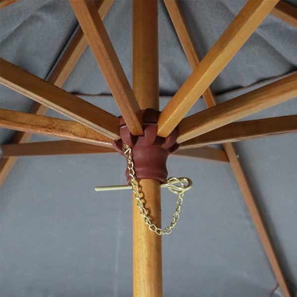 Ombrellone Marrom Central Positano 2,40M 240812 BelFix-2fe30301-cc45-400a-8c34-ed6add5e759c