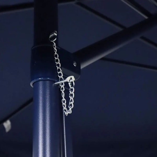 Ombrellone Oslo Suspenso Regulável com Alavanca 3,00m Azul 820200 Bel Fix -818090ce-ae2e-46a8-ab75-0055a4f1dcbb