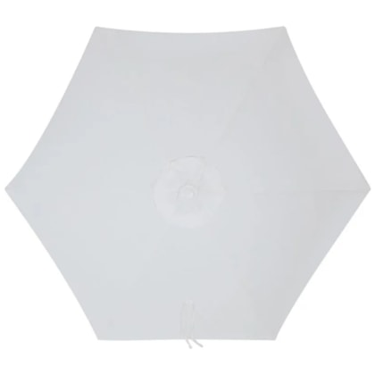 Ombrellone Oslo Suspenso Regulável com Alavanca 3,00m Branco 820000 Bel Fix-017cddd6-85c2-4cd1-ab55-3b0575265f87