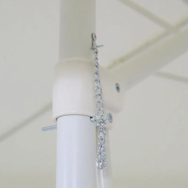 Ombrellone Oslo Suspenso Regulável com Alavanca 3,00m Branco 820000 Bel Fix-946bc642-da16-414a-9cb6-3999766fdbb1