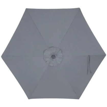 Ombrellone Oslo Suspenso Regulável com Alavanca 3,00m Cinza 820800 Bel Fix-65532f68-2b4c-44d0-9ecd-7ae8025e5ea9