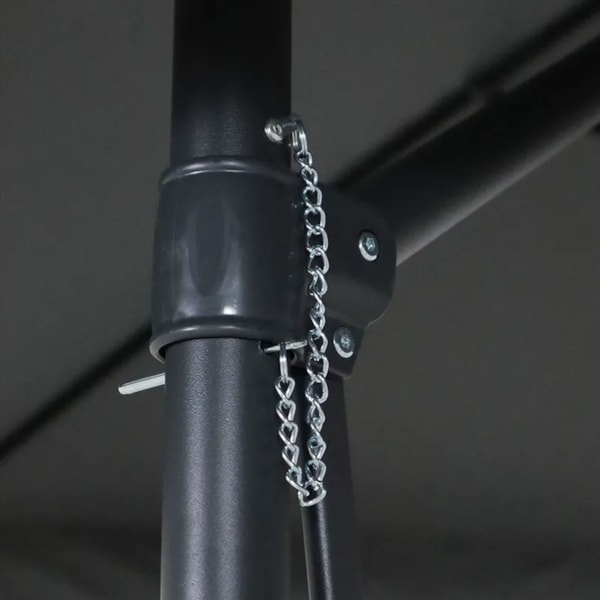 Ombrellone Oslo Suspenso Regulável com Alavanca 3,00m Cinza 820800 Bel Fix-e446abac-fd51-4b8b-aceb-57c749df638e