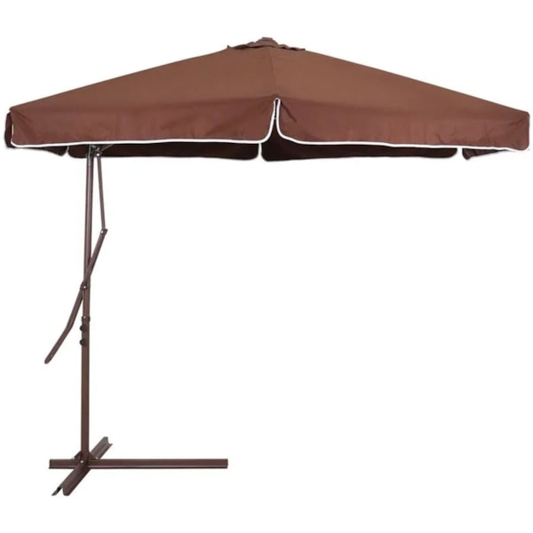 Ombrellone Oslo Suspenso Regulável com Alavanca 3,00m Marrom 820100 Bel Fix-22bd955f-7d29-4b5f-85cd-3b0fd63d9e2c