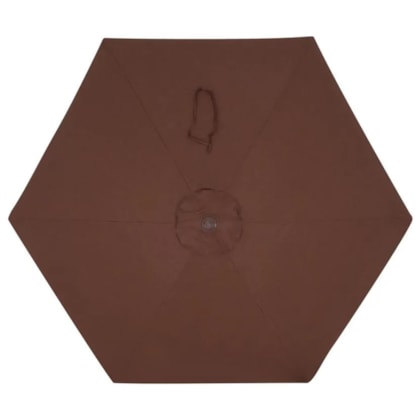 Ombrellone Oslo Suspenso Regulável com Alavanca 3,00m Marrom 820100 Bel Fix-f9900806-64de-4ef7-b0ee-b50fc4a46a1d