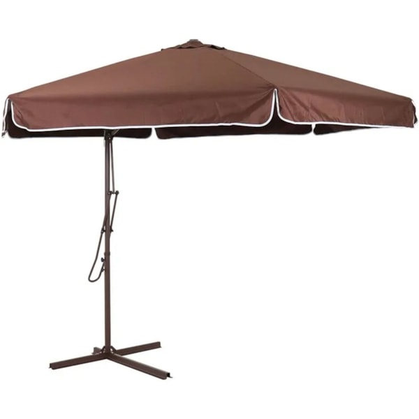 Ombrellone Oslo Suspenso Regulável com Alavanca 3,00m Marrom 820100 Bel Fix-0b7ba011-751e-465e-bacf-a728880270eb
