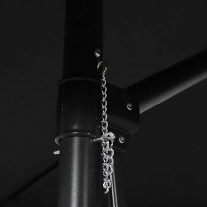 Ombrellone Oslo Suspenso Regulável com Alavanca 3,00m Preto 820700 Bel Fix-4f09e7b1-81af-4e65-b47c-3e0421170325