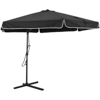 Ombrellone Oslo Suspenso Regulável com Alavanca 3,00m Preto 820700 Bel Fix-ccb47771-e8c9-431d-9dcd-a9d7251d3397