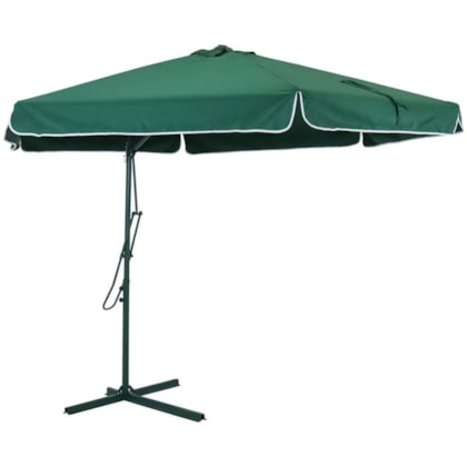 Ombrellone Oslo Suspenso Regulável com Alavanca 3,00m Verde 820300 Bel Fix-fb404f7e-2c1f-49af-a819-1fe09c0e8bff