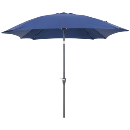 Ombrellone Pisa Central Articulado em Alumínio 2,50m Azul Marinho 14512 Bel Fix-ec72d6f3-5a1e-4299-876c-c712bbf4c696