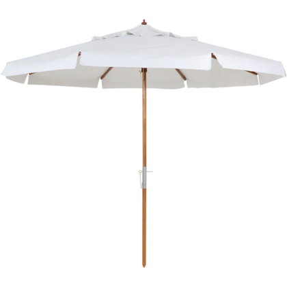 Ombrellone Positano Bagum Haste de Madeira 2,40m Branco 240801 Bel Fix-9f07e1e0-7e4e-4e25-85c6-a71a20632955