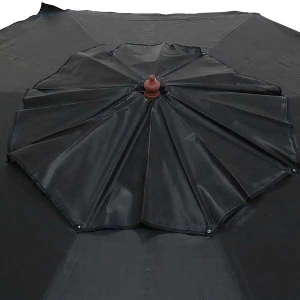 Ombrellone Positano Bagum Haste de Madeira 2,40m Preto 240807 Bel Fix-c525ad94-6b1a-4f90-be5f-2328556a92a5