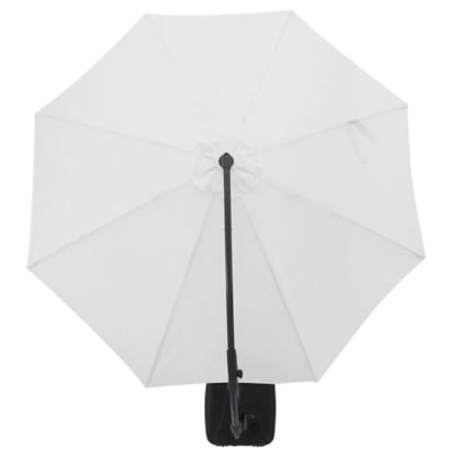 Ombrellone Suspenso Giratório 360° Búzios 3,0m Branco C/Base 50 Lts 891001 Bel-fdf97e90-5058-4718-b49a-d11cf3775c03