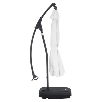 Ombrellone Suspenso Giratório 360° Búzios 3,0m Branco C/Base 50 Lts 891001 Bel-eb64c901-4d27-478c-ac37-9788bd59c937