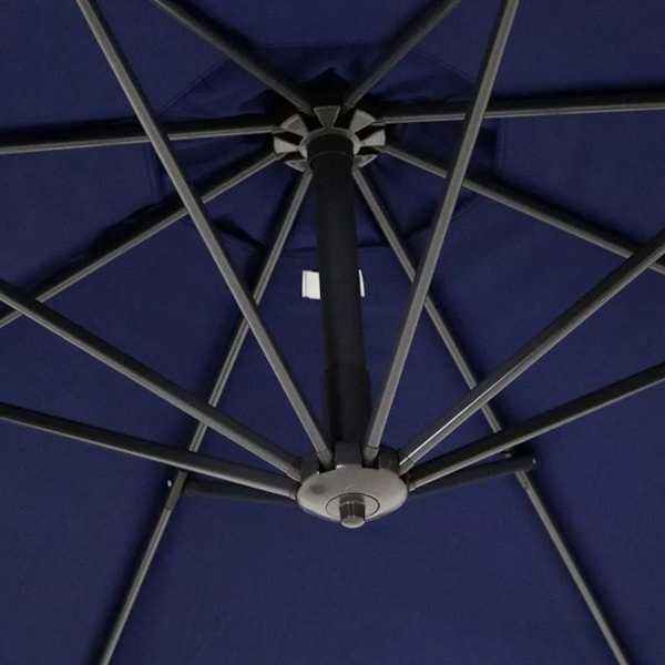 Ombrellone Suspenso Giratório 360° Búzios 3m Azul C/Base 50 Lts 891002 Bel-f225eaf3-12fc-45a9-ad0e-ad42586062e2