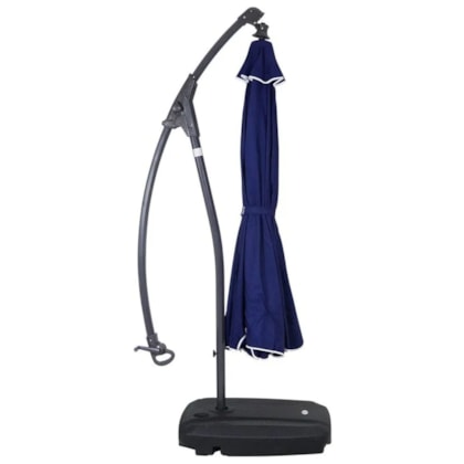 Ombrellone Suspenso Giratório 360° Búzios 3m Azul C/Base 50 Lts 891002 Bel-02d30369-abd8-4ae1-bbfc-e2e071ddf248