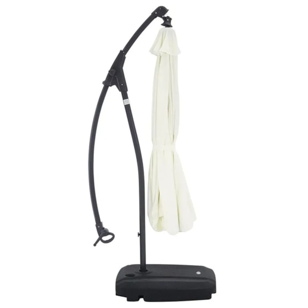 Ombrellone Suspenso Giratório 360° Búzios 3m Bege C/Base 50 Lts 891006 Bel-273e7c5b-ae29-4fae-941e-ddb742f39417