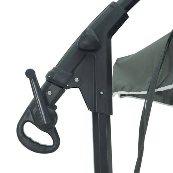 Ombrellone Suspenso Giratório 360° Búzios 3m Cinza C/Base 50 Lts 891008 Bel-fa868847-581f-4bc3-8bab-9bddad5b04bf