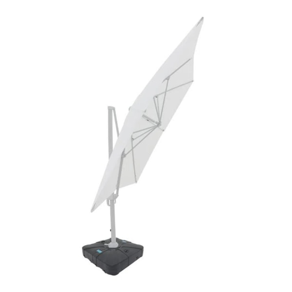 Ombrellone Suspenso Ravello Alumínio 3x4m Branco + Base de 100 Litros C/Rodas 892201 Bel-993bc759-da34-4a53-9974-8b880efe004d