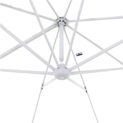 Ombrellone Suspenso Ravello Alumínio 3x4m Branco + Base de 100 Litros C/Rodas 892201 Bel-518b9052-8ef5-449e-bf3a-671c39b857c8