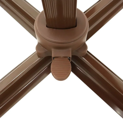 Ombrellone Suspenso Ravello Alumínio 3x4m Marrom + Base de 100 Litros C/Rodas 892212 Bel-fe846345-3f67-4d22-8275-4d999feabf0e