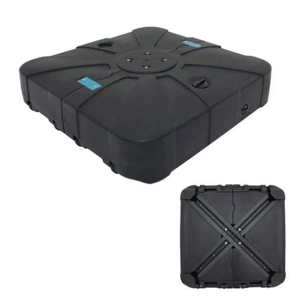 Ombrellone Suspenso Ravello Alumínio 3x4m Marrom + Base de 100 Litros C/Rodas 892212 Bel-b9f41a78-dd01-42de-ac73-6e622f9fb6fb