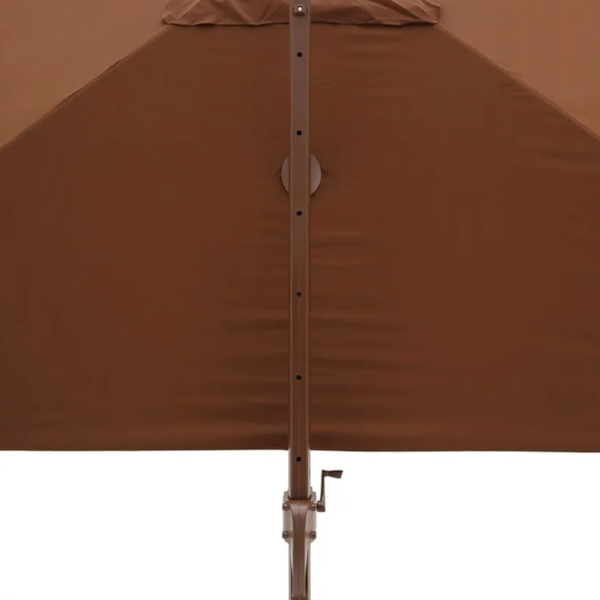 Ombrellone Suspenso Ravello Alumínio 3x4m Marrom + Base de 100 Litros C/Rodas 892212 Bel-35bb0609-901a-4b9e-99b7-5bc09f615ba2