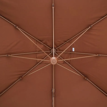 Ombrellone Suspenso Ravello Alumínio 3x4m Marrom + Base de 100 Litros C/Rodas 892212 Bel-b7e4f5e1-46cb-4bb5-b7f0-0936f0321a24