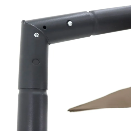 Ombrellone Suspenso Veneza C/ Manivela 3m Marrom 832012 Bel-5143d085-3b3b-4d08-b97a-465bed9b1e42