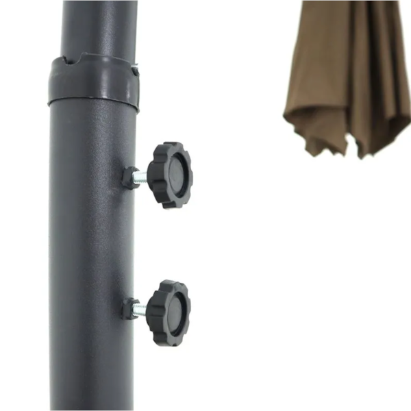 Ombrellone Suspenso Veneza C/ Manivela 3m Marrom 832012 Bel-3c2bb706-554d-429e-9eba-361552ded7f6