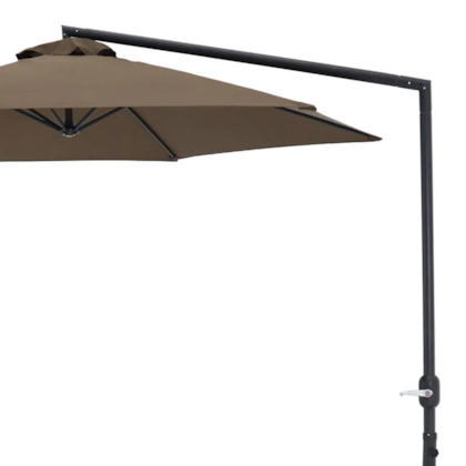 Ombrellone Suspenso Veneza C/ Manivela 3m Marrom 832012 Bel-0bccca02-d406-4f9a-bfb4-ff95d84f290e