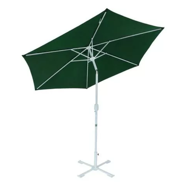 Ombrelone Milano 250 em Alumínio e Poliéster PVC Sem Base Verde Nautika -7b95cdc9-3b2e-4584-b82f-74c9d674f35e