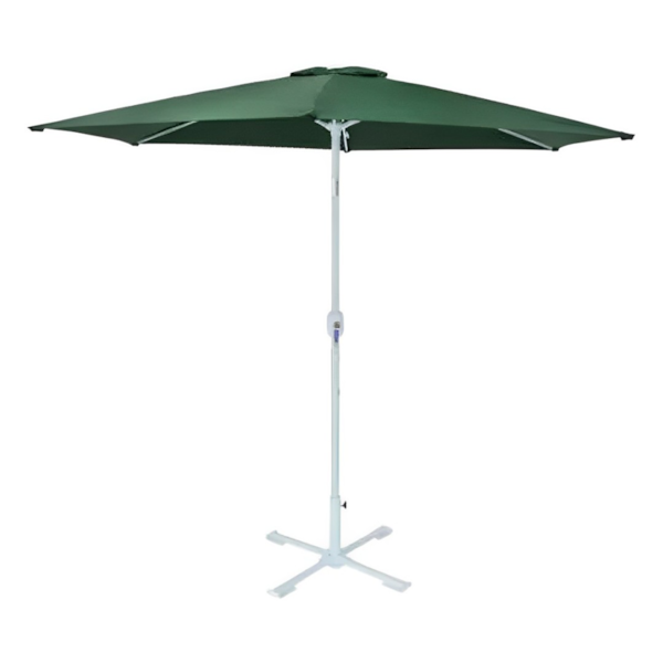 Ombrelone Milano 250 em Alumínio e Poliéster PVC Sem Base Verde Nautika -2584d2e0-1ba0-473e-b62d-18d4d6e99c9e