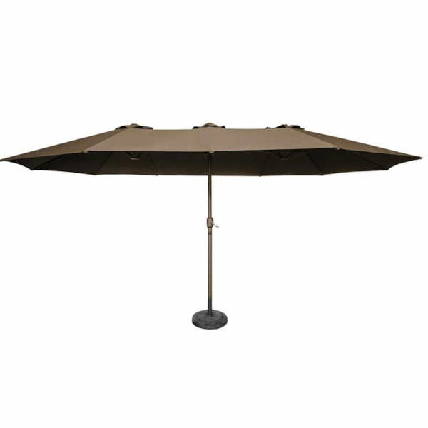Ombrelone Retangular Duplo 4,5M Tecido Impermeável Marrom 337918 Kala-bb15225f-0b44-4738-a974-443f9af4e05a