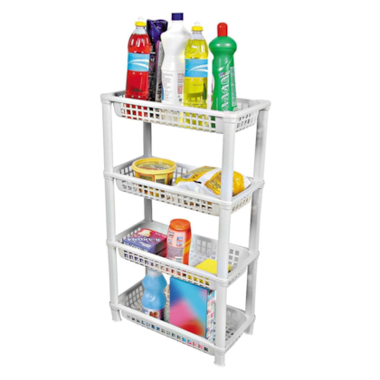 Organizador 4 Prateleiras Preto São Bernardo FR05-2fa81854-216b-4b0d-b8cb-3ef7f1b16216