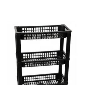 Organizador 4 Prateleiras Preto São Bernardo FR05