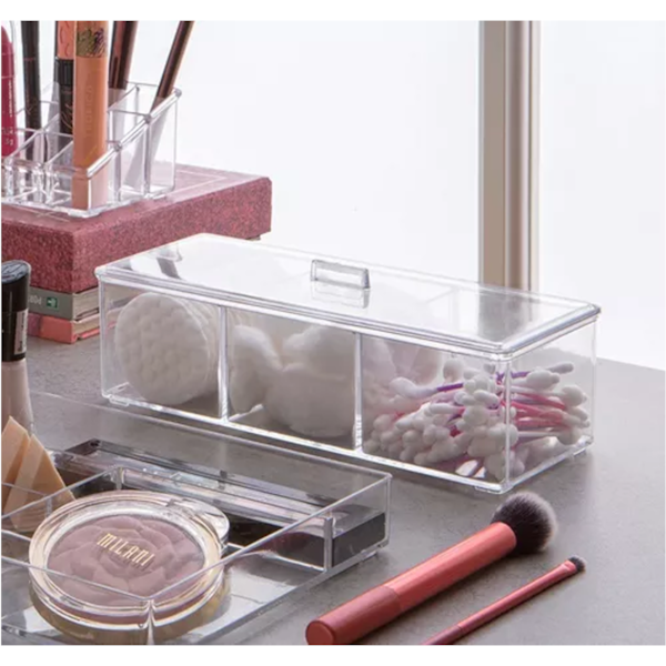 Organizador Cosméticos Elegance com Divisórias 1198 Paramount-0ba09b3d-efa4-4968-8d39-cc2cd0138d9f