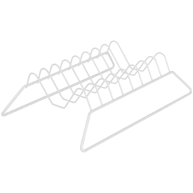 Organizador de pratos vertical branco 990601 Bel