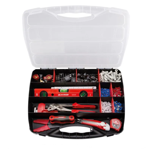 Organizador Plástico 48x37x7,5cm - 940712 Worker -239e532a-177c-475e-a511-ab1a9a63cc44
