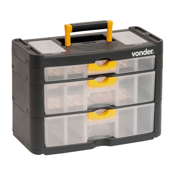 Organizador Plástico com 3 gavetas OPV 0400 Vonder-797512f4-4726-4b6b-aed0-574bc0f126e9