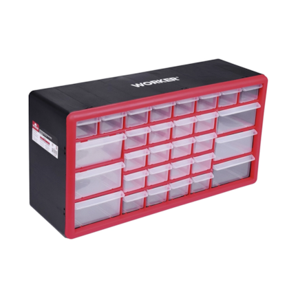 Organizador Plastico Multiuso 30 Gavetas 977551 Worker-e2e2380b-c99a-4e91-9ecf-ab86f072899e
