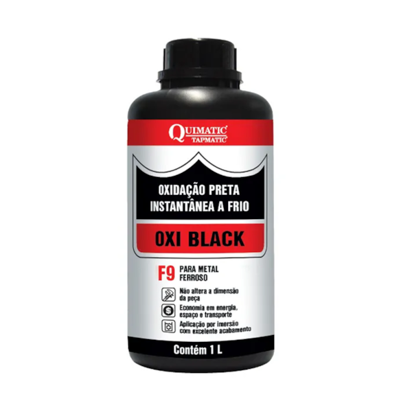 OXI BLACK Oxidação Preta Instantânea a Frio 1L CA1 Quimatic-df899825-b27d-490b-a028-d9f141f81d62
