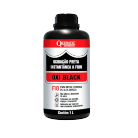 OXI BLACK Oxidação Preta Instantânea a Frio 1L CB1 Quimatic